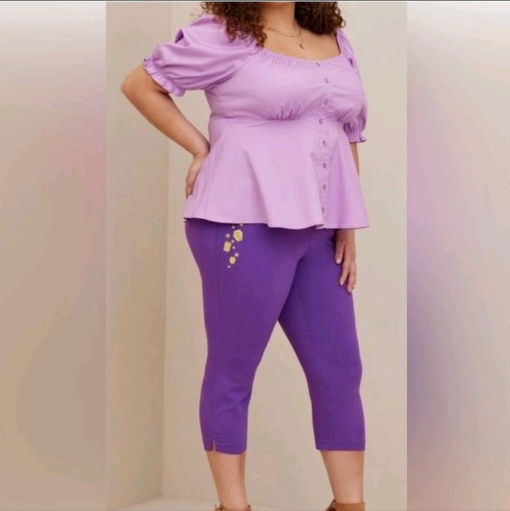 Her Universe Tangled Capris AND Blouse